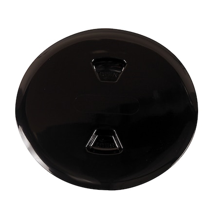 Beckson Marine 5" Twist-Out Deck Plate - Black DP50-B